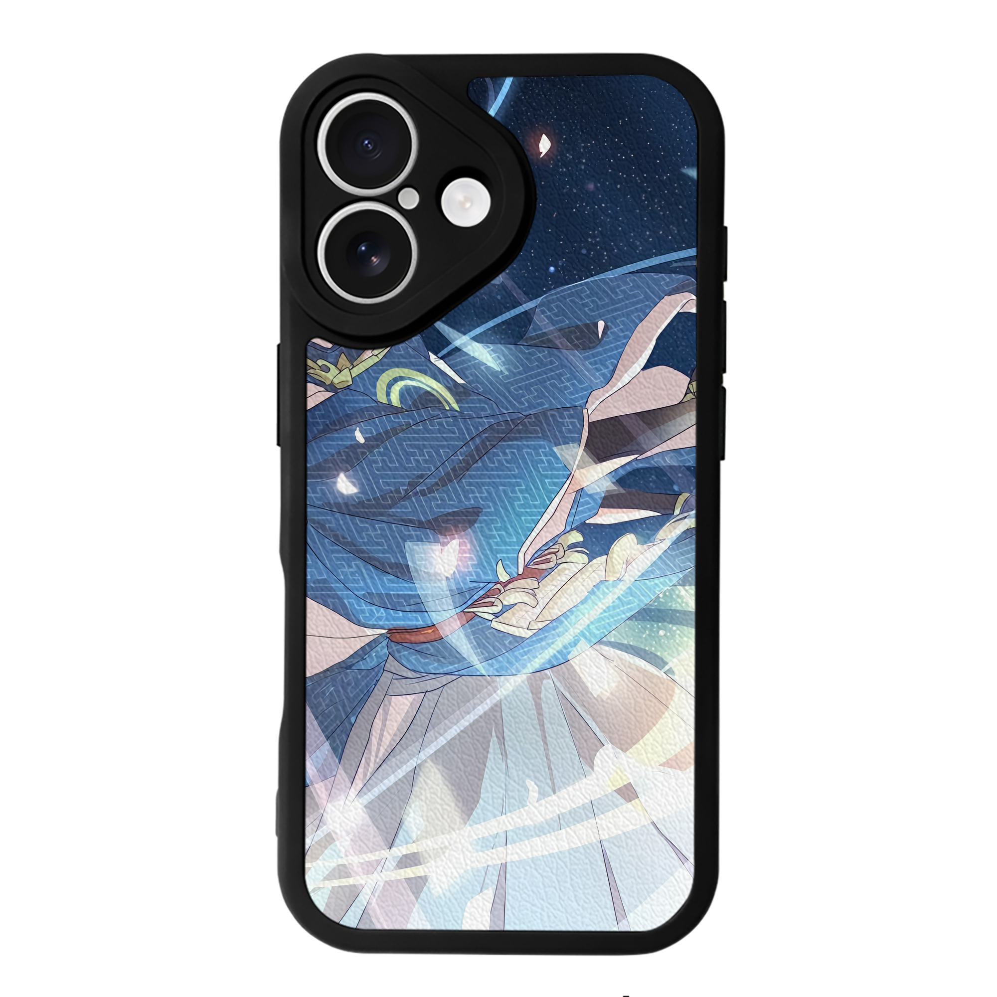 （画像用） 刀剣乱舞 Touken Ranbu 【iPhone 16シリーズ対応】シリコンスマホケース（レザー調） 材質：シリコン